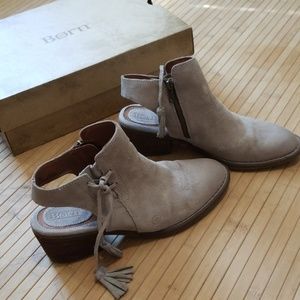 Born leather booties